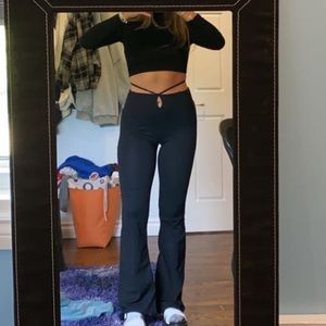 MOTEL ROCKS SEKAR FLARE TROUSERS